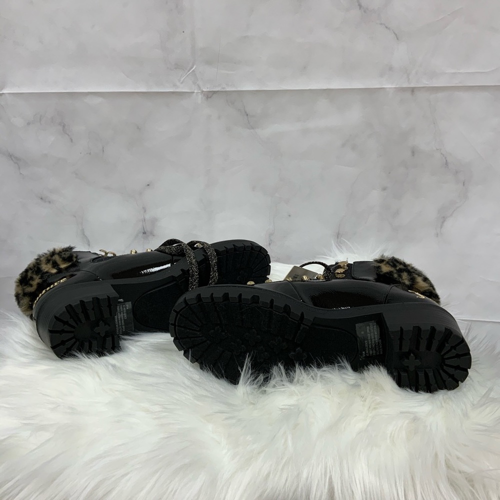 NWT Juicy Couture Indulgence Faux Fur Hiker Bootie - Picture 8 of 10